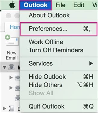 outlook 2016 for mac signature